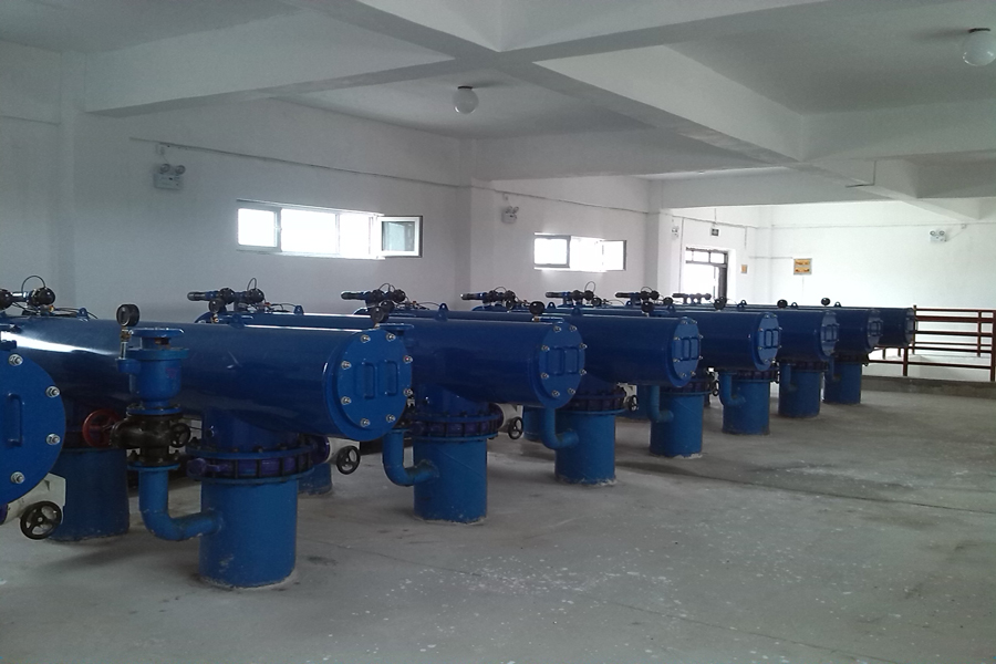 M100-6800系列全自动自清洗网式过滤器实用案例